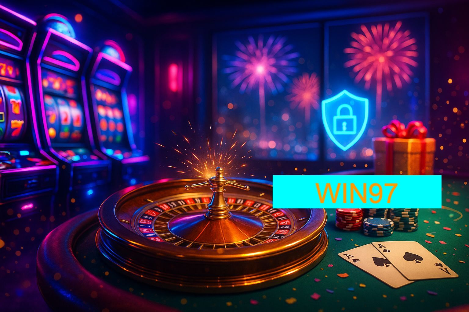 Jogos emocionantes no WIN97